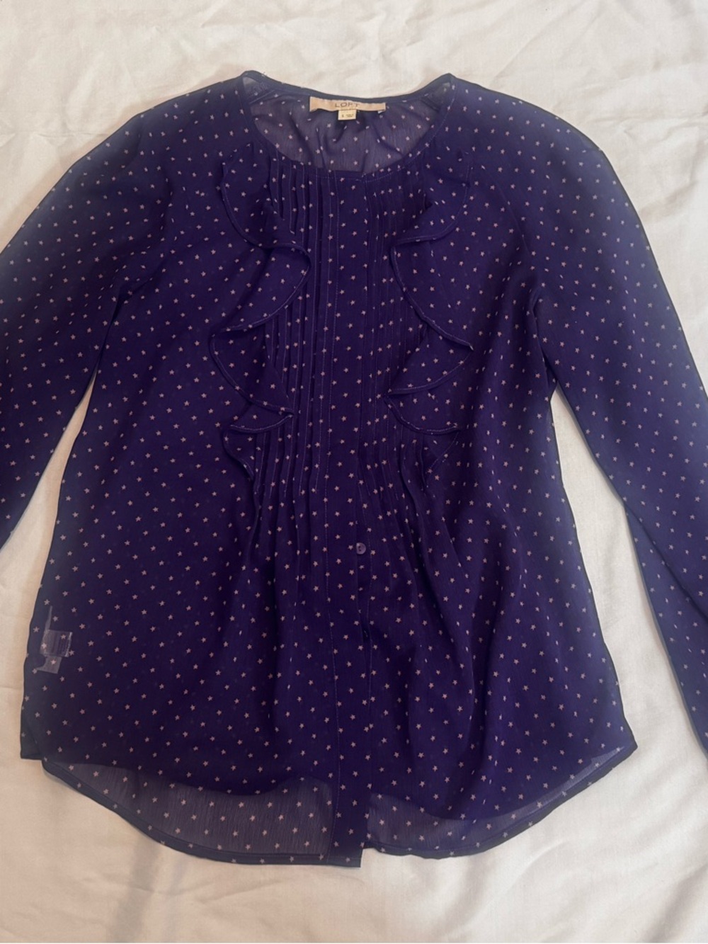 LOFT Blouse Bundle Size Small, 3 pieces, Business Casual Tops - Picture 3 of 11